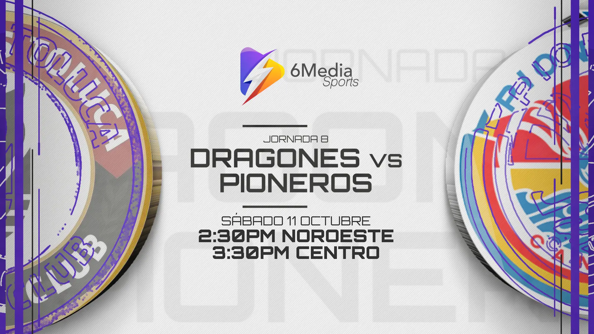 DRAGONES DE TOLUCA VS PIONEROS DE CANCUN