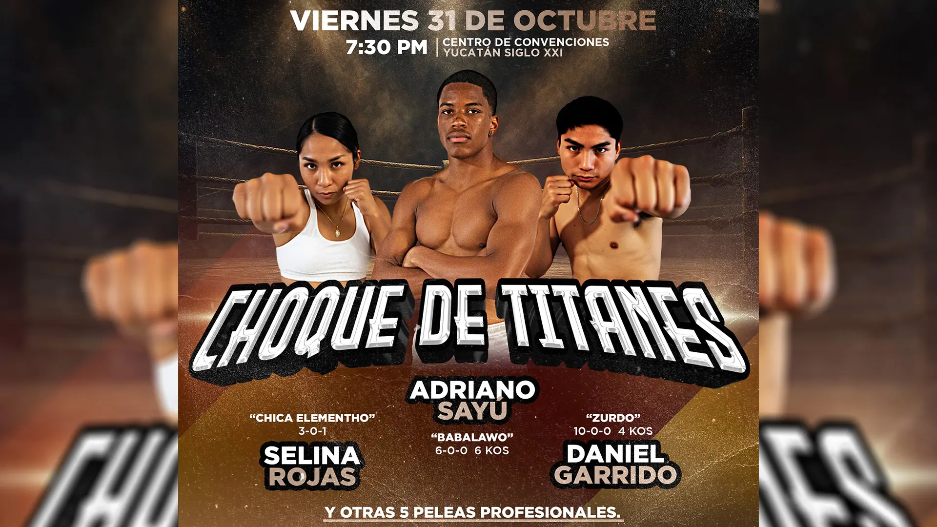 NOCHES DE BOXEO: CHOQUE DE TITANES