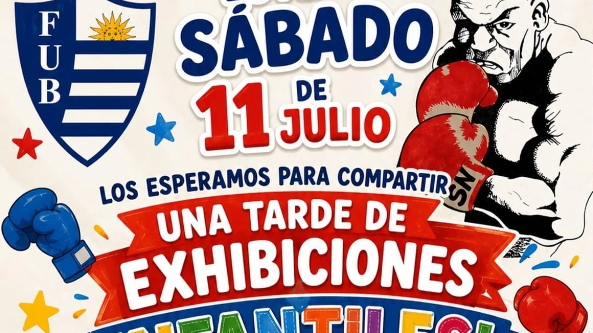 EXHIBICION DE BOXEO