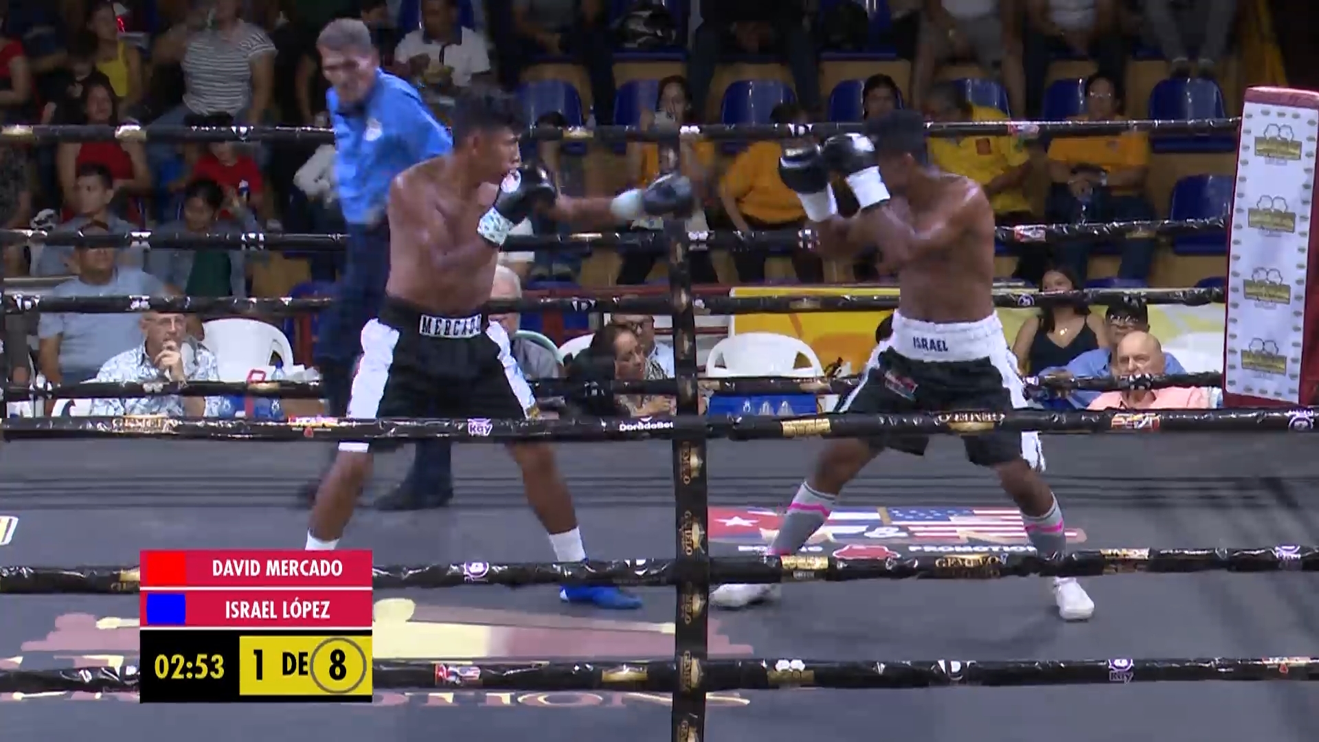 DAVID MERCADO VS ISRAEL LOPEZ