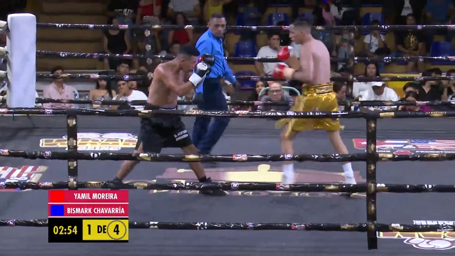 YAMIL MOREIRA VS BISMARK CHAVARRIA